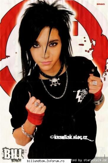 poze cu bill kaulitz - bill una din preferatele mele poze:D - Bill