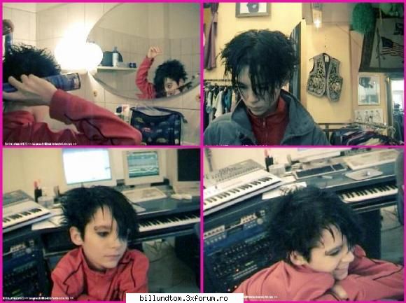poze cu bill kaulitz - cel mai` sweet baiat` din looome` - Bill