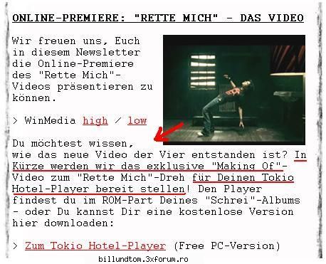 rette mich - lorena loves bill 4ever - Tokio Hotel