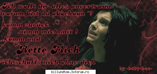 rette mich - lorena loves bill 4ever - Tokio Hotel
